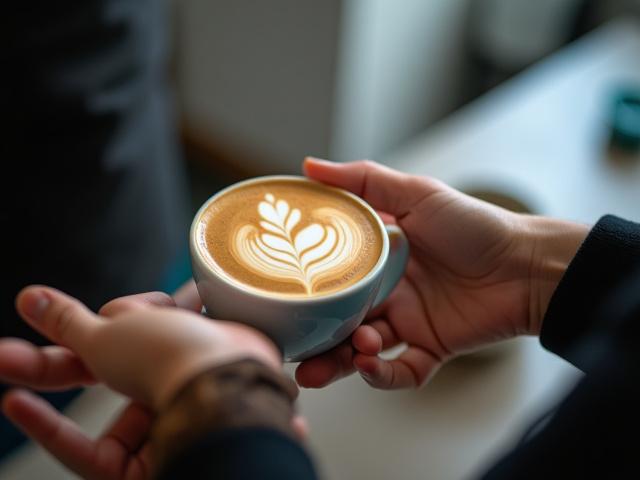 Barista latte artot tanít